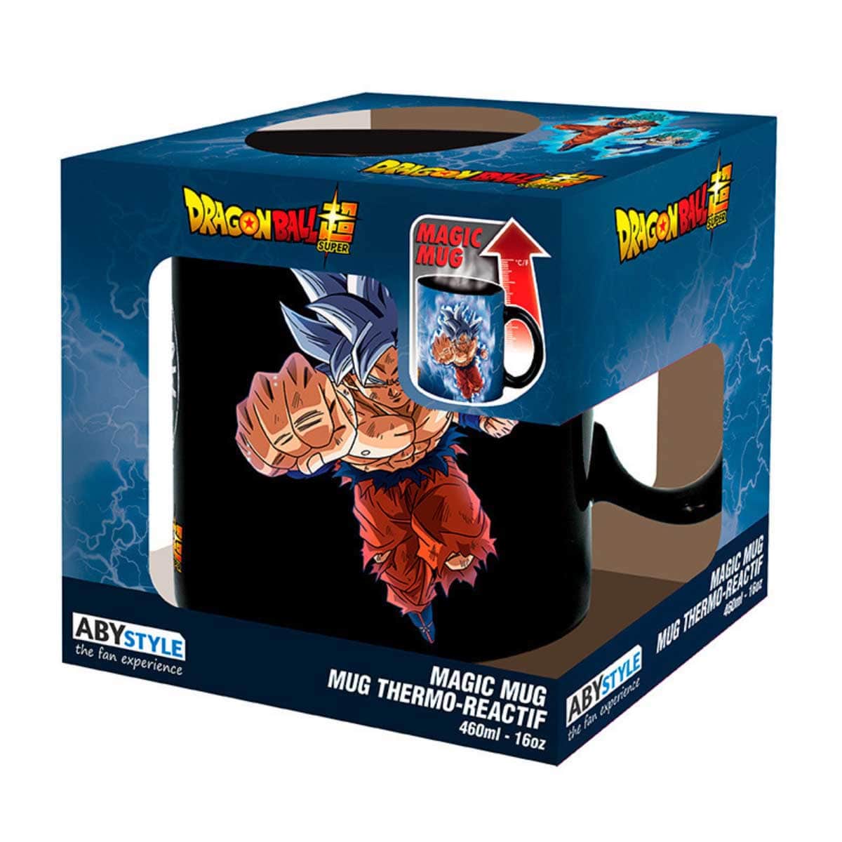 ABYstyle 460ml Dragon Ball Super Goku vs Jiren Heat Changing Mug