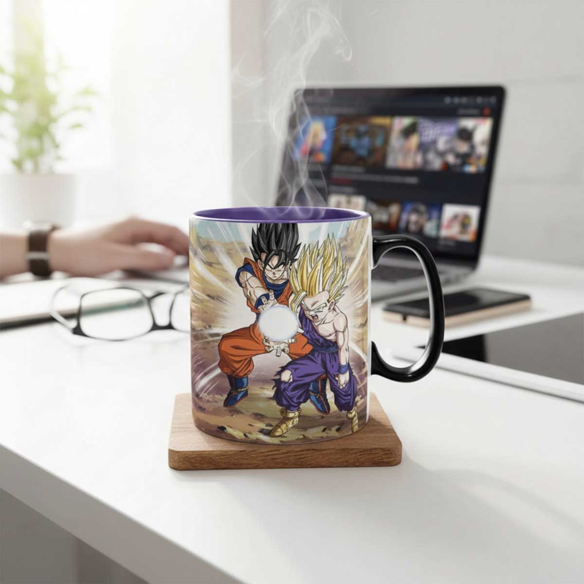 ABYstyle 460ml Dragon Ball Z Gohan & Cell Heat Changing Mug