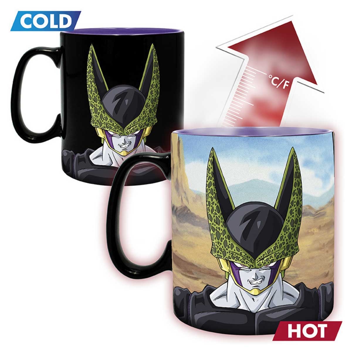ABYstyle 460ml Dragon Ball Z Gohan & Cell Heat Changing Mug