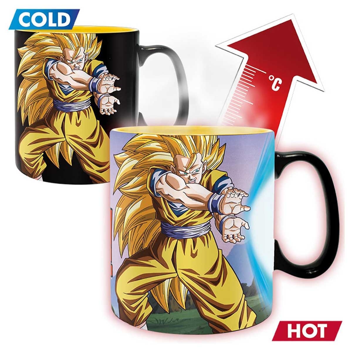 ABYstyle 460ml Dragon Ball Z Kamehameha Heat Changing Mug