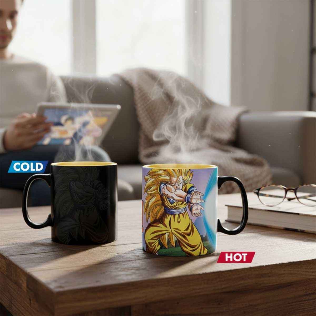 ABYstyle 460ml Dragon Ball Z Kamehameha Heat Changing Mug