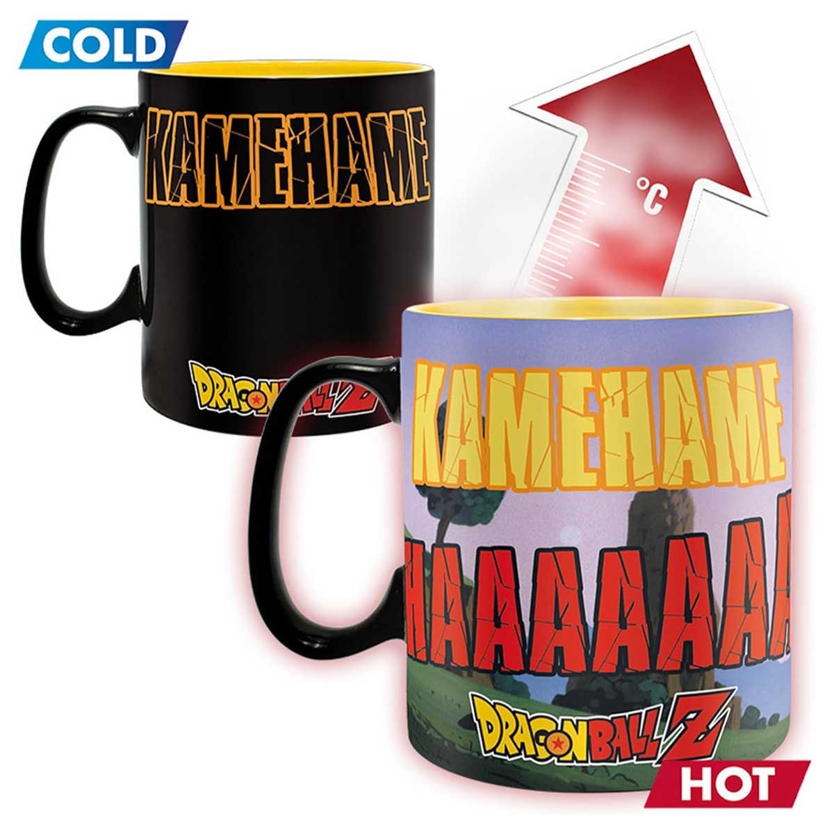 ABYstyle 460ml Dragon Ball Z Kamehameha Heat Changing Mug