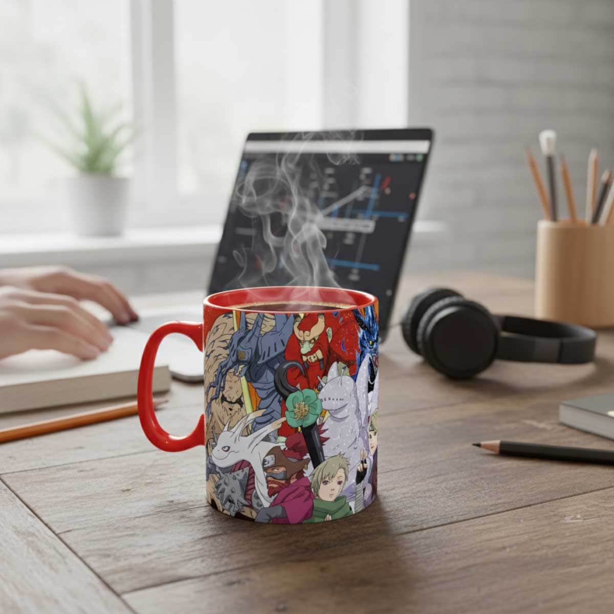 ABYstyle 460ml Naruto Shippuden Biju & Jinchuriki Heat Changing Mug
