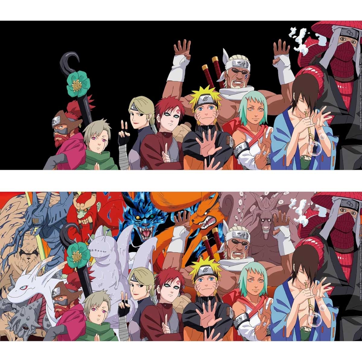 ABYstyle 460ml Naruto Shippuden Biju & Jinchuriki Heat Changing Mug