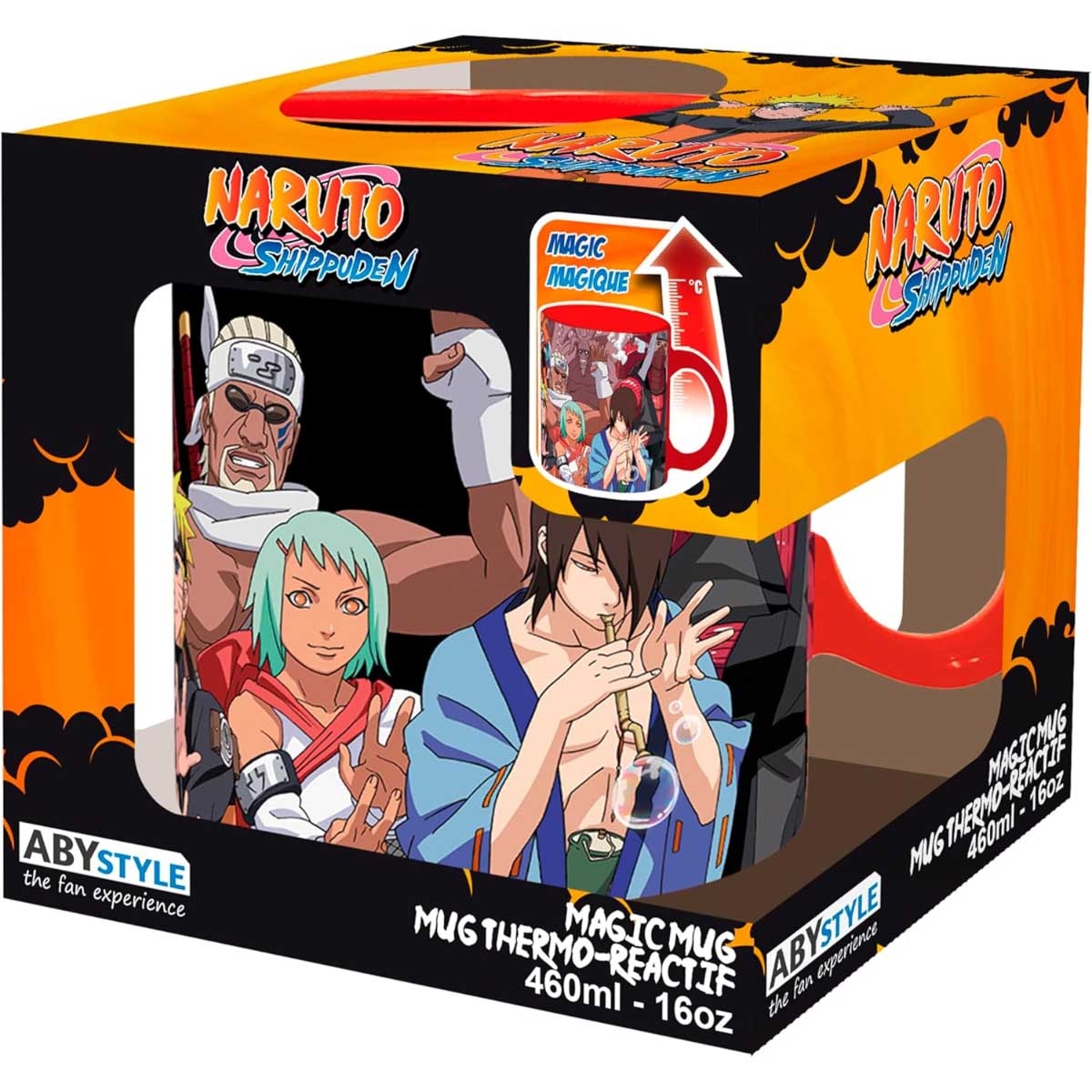 ABYstyle 460ml Naruto Shippuden Biju & Jinchuriki Heat Changing Mug