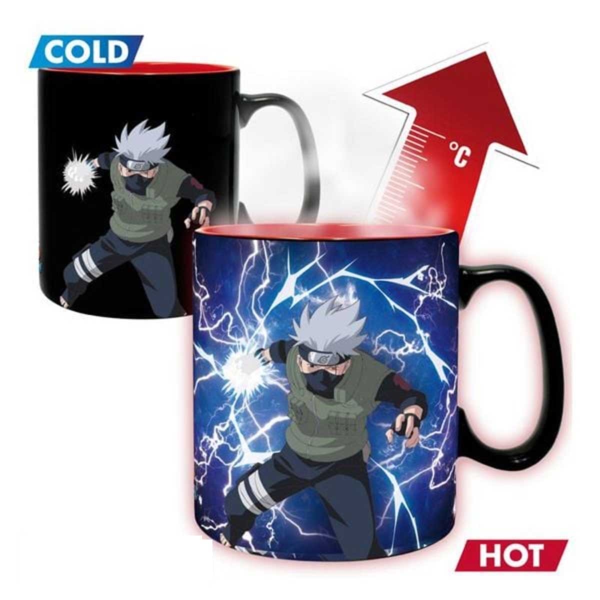 ABYstyle 460ml Naruto Shippuden Heat Changing Mug & Coaster Gift Set