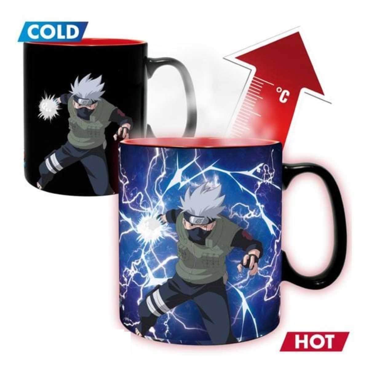 ABYstyle 460ml Naruto Shippuden Heat Changing Mug & Coaster Gift Set