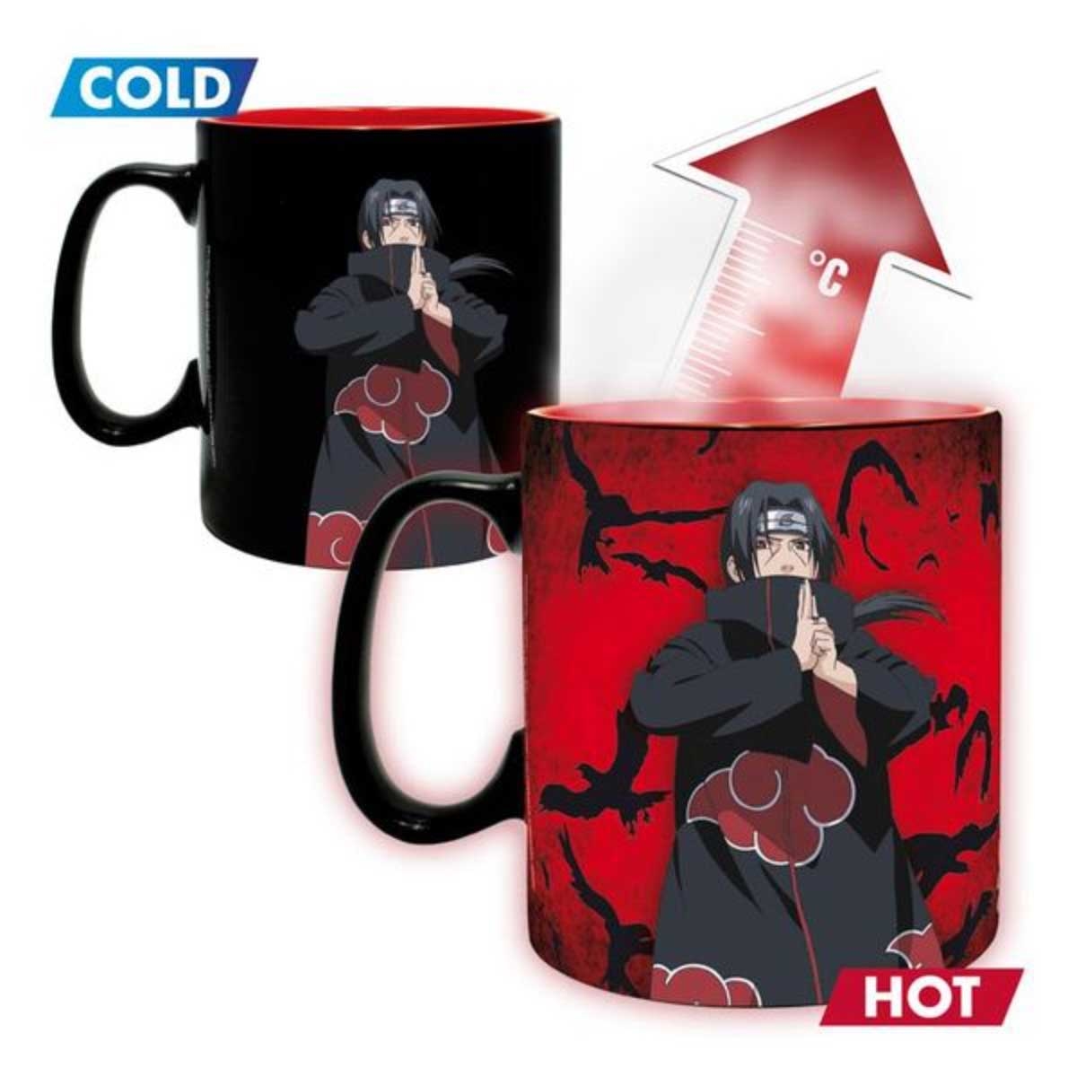 ABYstyle 460ml Naruto Shippuden Heat Changing Mug & Coaster Gift Set