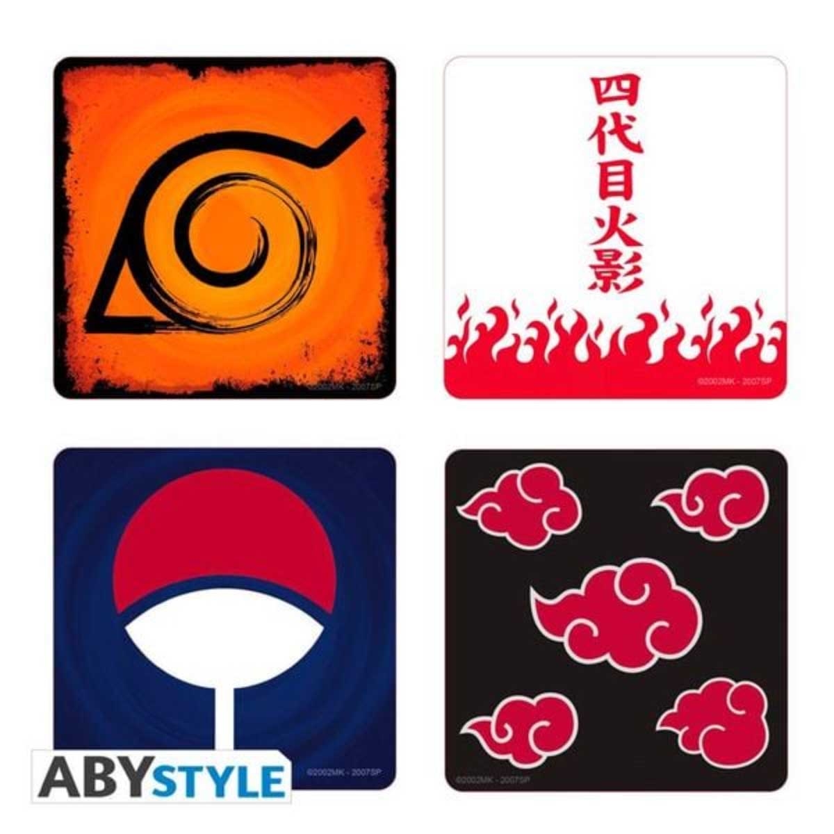 ABYstyle 460ml Naruto Shippuden Heat Changing Mug & Coaster Gift Set
