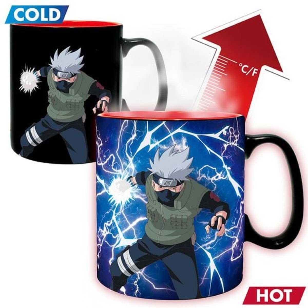 ABYstyle 460ml Naruto Shippuden Heat Changing Mug & Coaster Gift Set