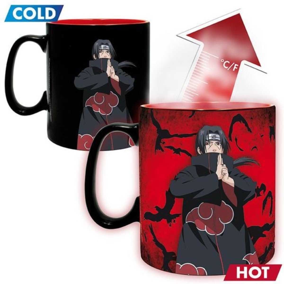 ABYstyle 460ml Naruto Shippuden Heat Changing Mug & Coaster Gift Set