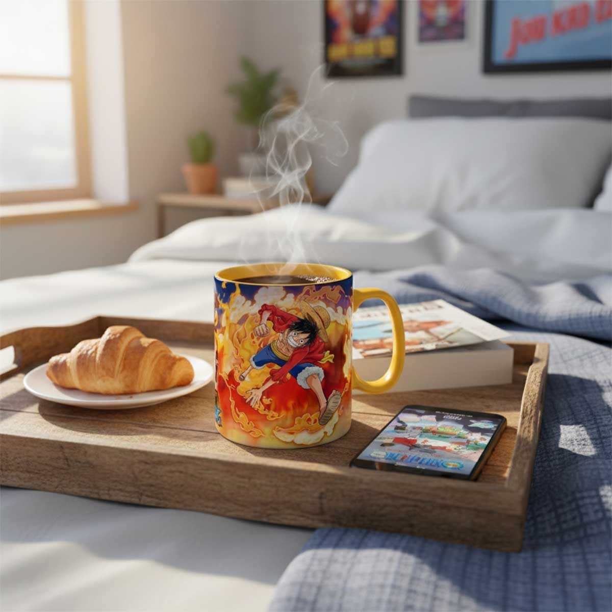 ABYstyle 460ml One Piece Luffy & Sabo Heat Changing Mug