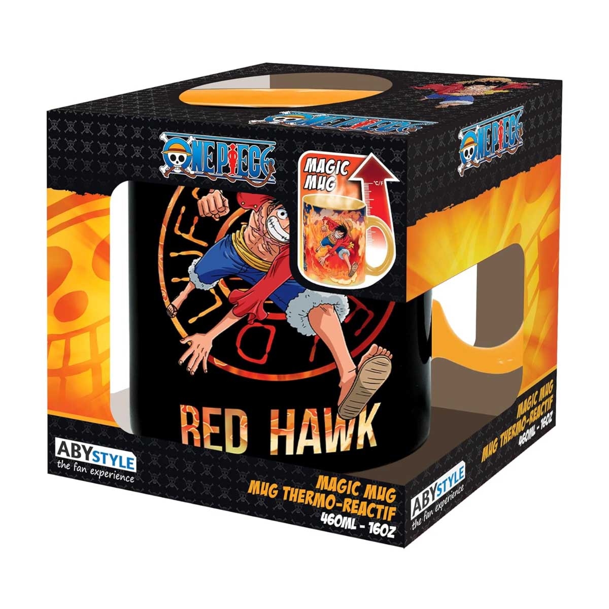 ABYstyle 460ml One Piece Luffy & Sabo Heat Changing Mug