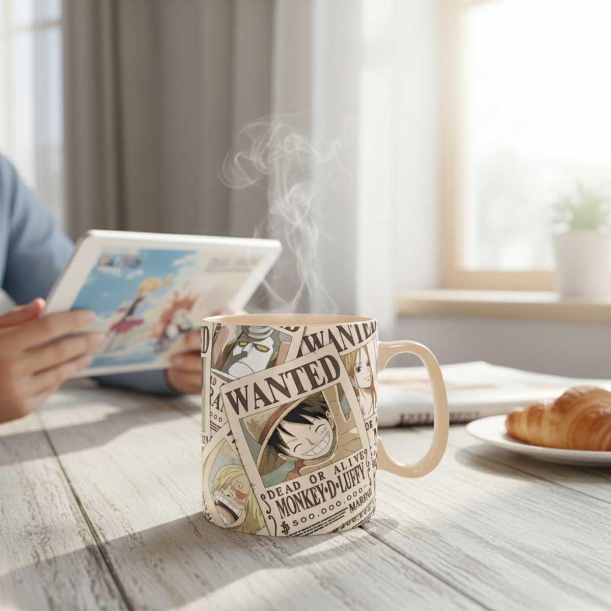 ABYstyle 460ml One Piece Wanted Heat Changing Mug