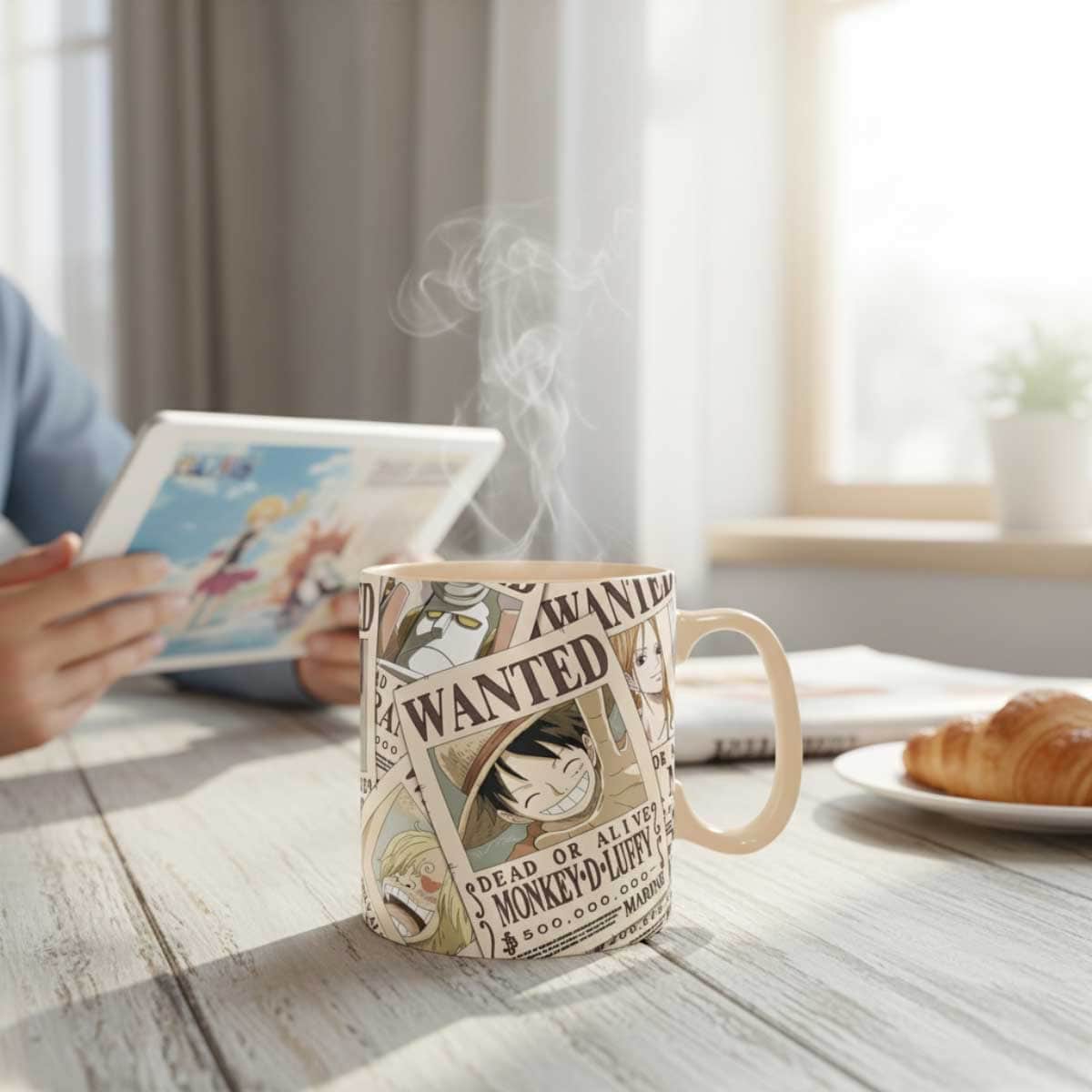 ABYstyle 460ml One Piece Wanted Heat Changing Mug