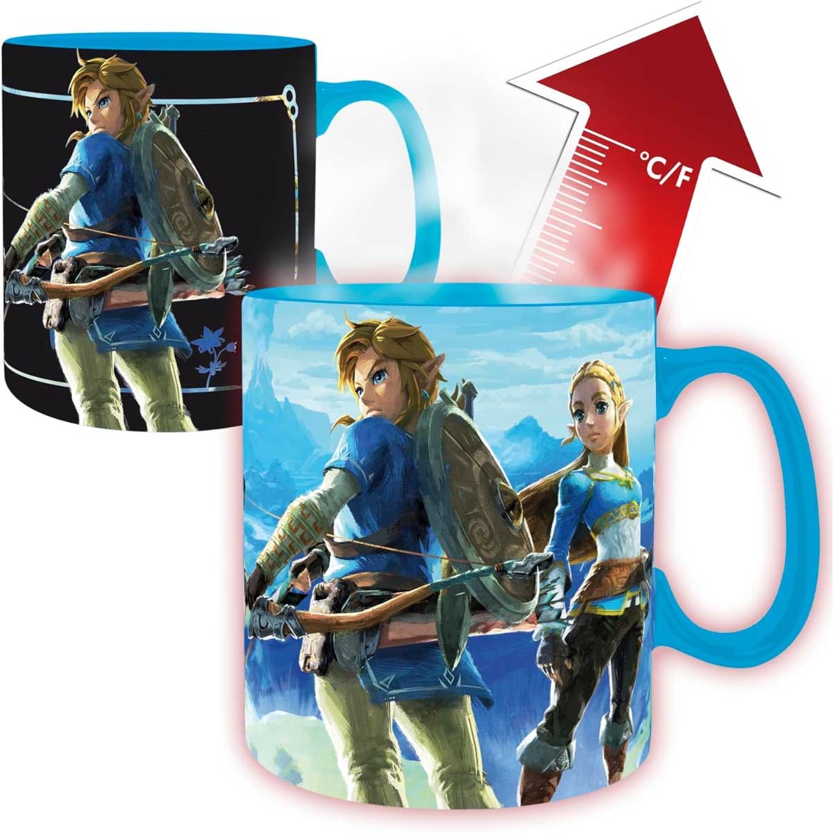 ABYstyle 460ml The Legend of Zelda Breath of the Wild Heat Changing Mug