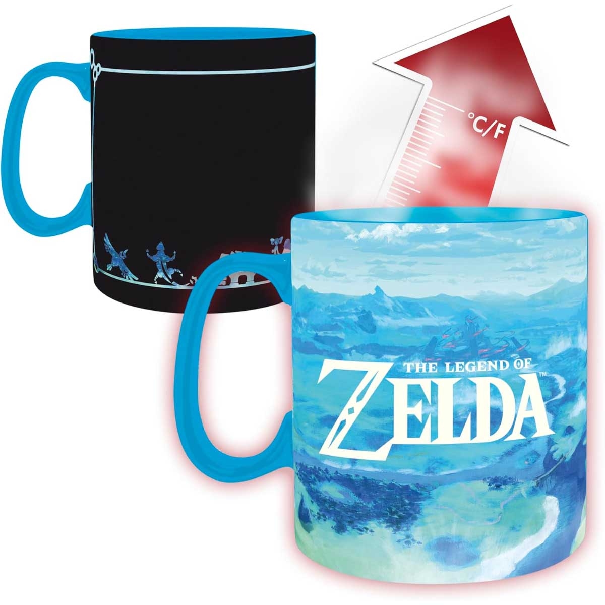 ABYstyle 460ml The Legend of Zelda Breath of the Wild Heat Changing Mug