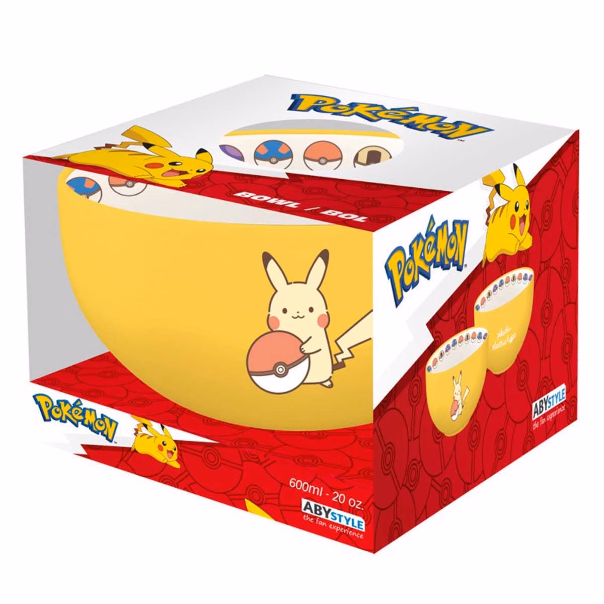 ABYstyle 600ml Pokemon Pikachu Electric Type Bowl