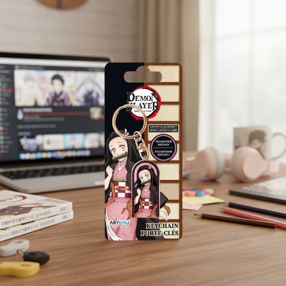 ABYstyle Demon Slayer Nezuko Series 2 Lenticular Keychain