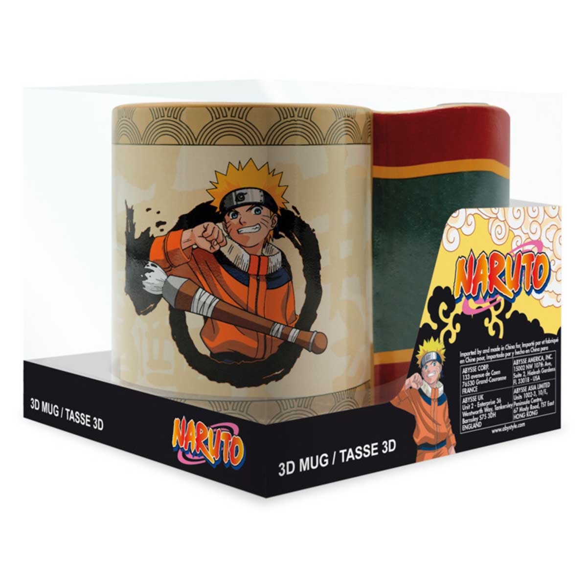 ABYstyle 460ml Naruto Scroll 3D Handle Mug