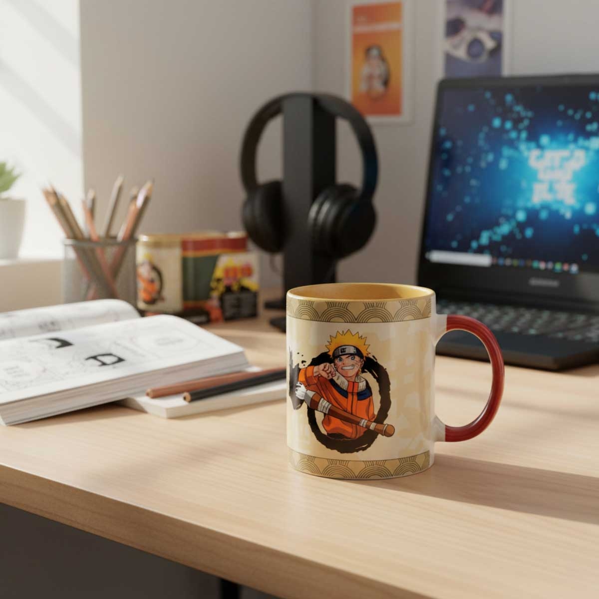 ABYstyle 460ml Naruto Scroll 3D Handle Mug