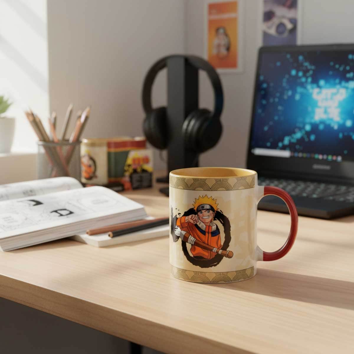 ABYstyle 460ml Naruto Scroll 3D Handle Mug