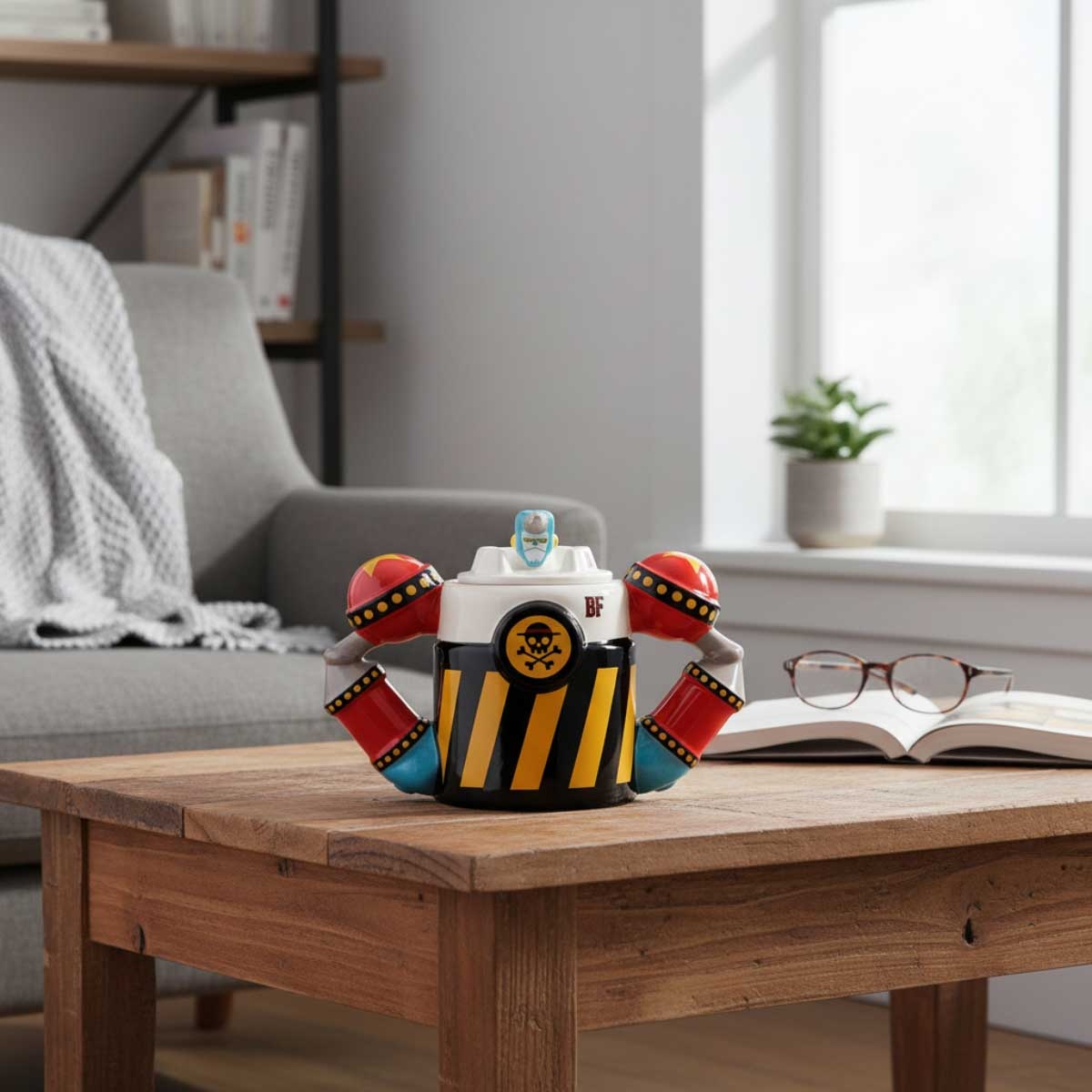 ABYstyle 450ml One Piece Iron Pirate Franky Shogun 3D Mug