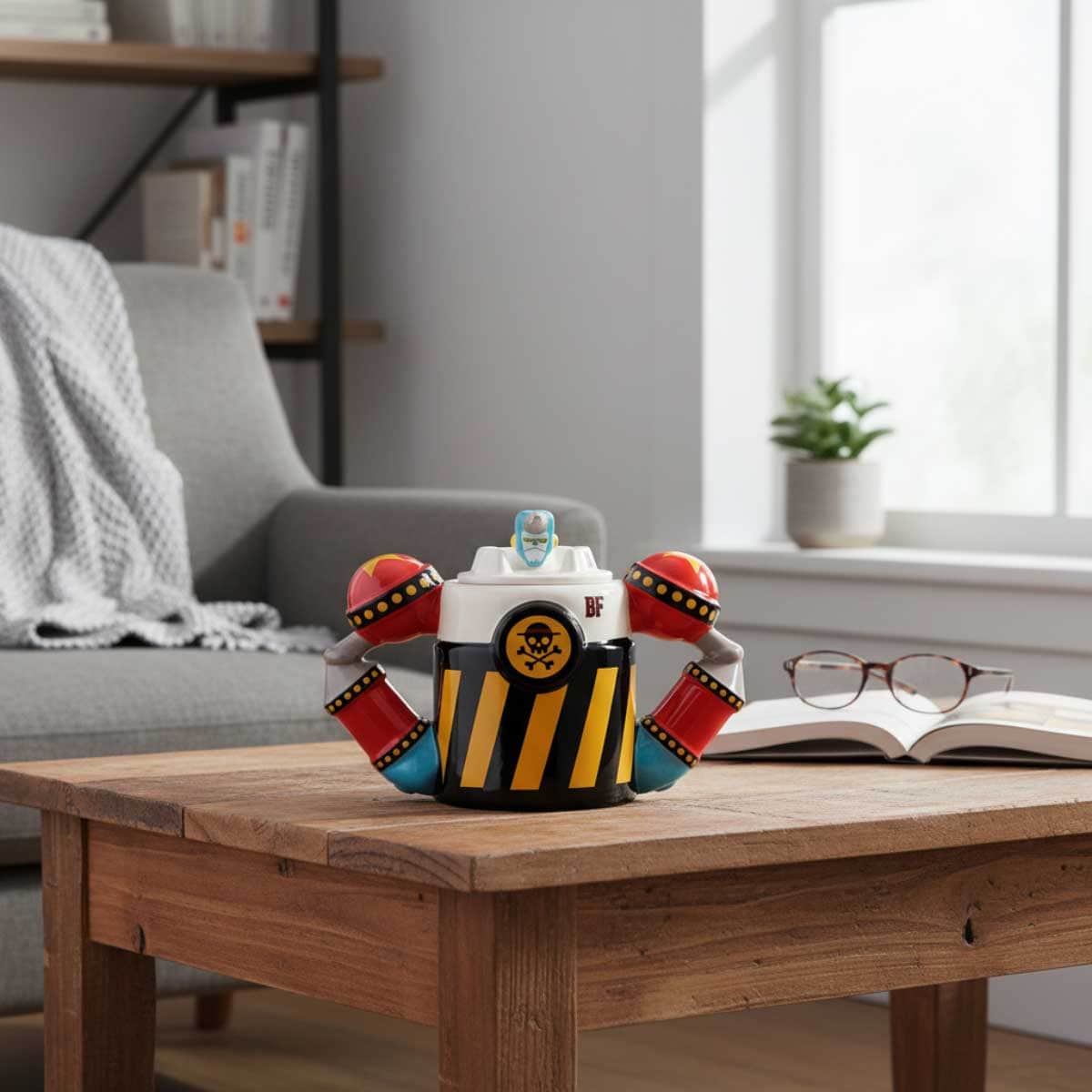 ABYstyle 450ml One Piece Iron Pirate Franky Shogun 3D Mug