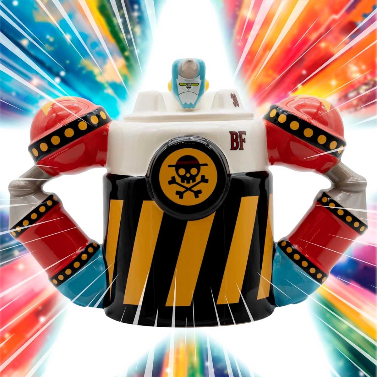 ABYstyle 450ml One Piece Iron Pirate Franky Shogun 3D Mug