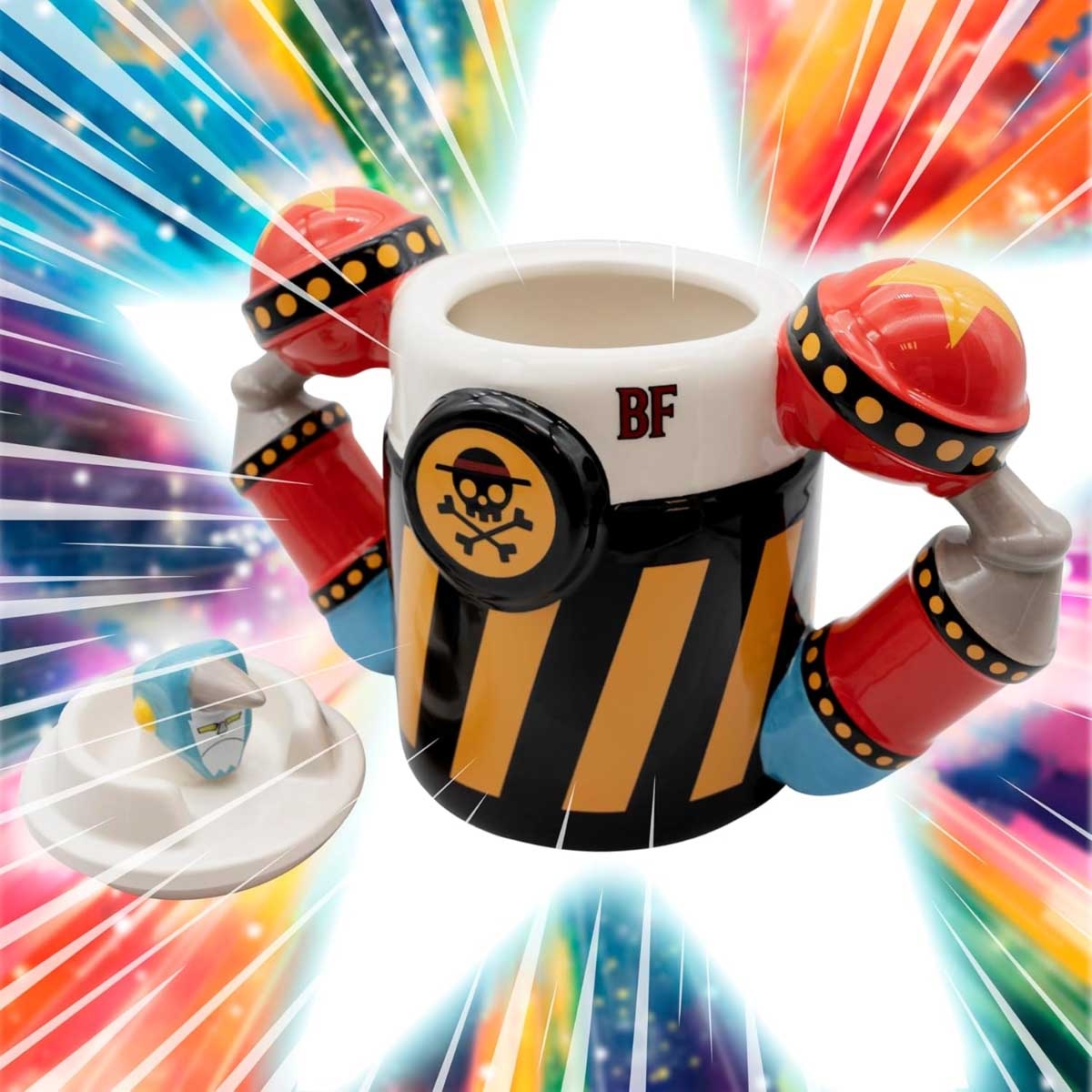 ABYstyle 450ml One Piece Iron Pirate Franky Shogun 3D Mug