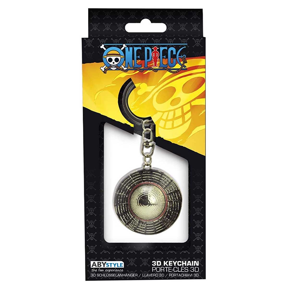 ABYstyle One Piece Luffy's Hat 3D Keychain