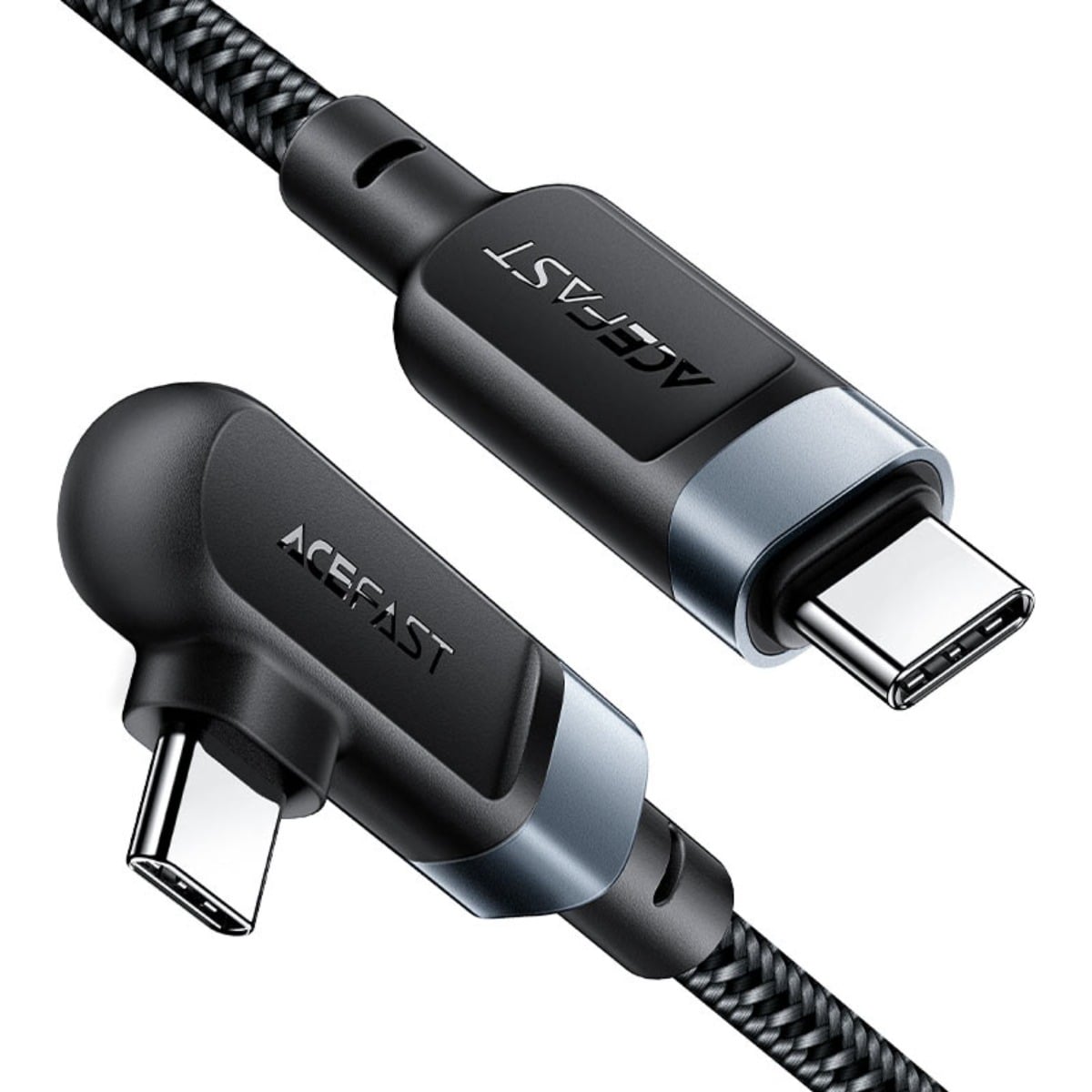 ايسفاست C5-03 كابل USB-C إلى USB-C بزاوية قائمة وقدرة 100W