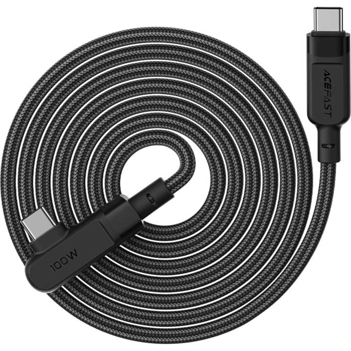 ايسفاست C5-03 كابل USB-C إلى USB-C بزاوية قائمة وقدرة 100W
