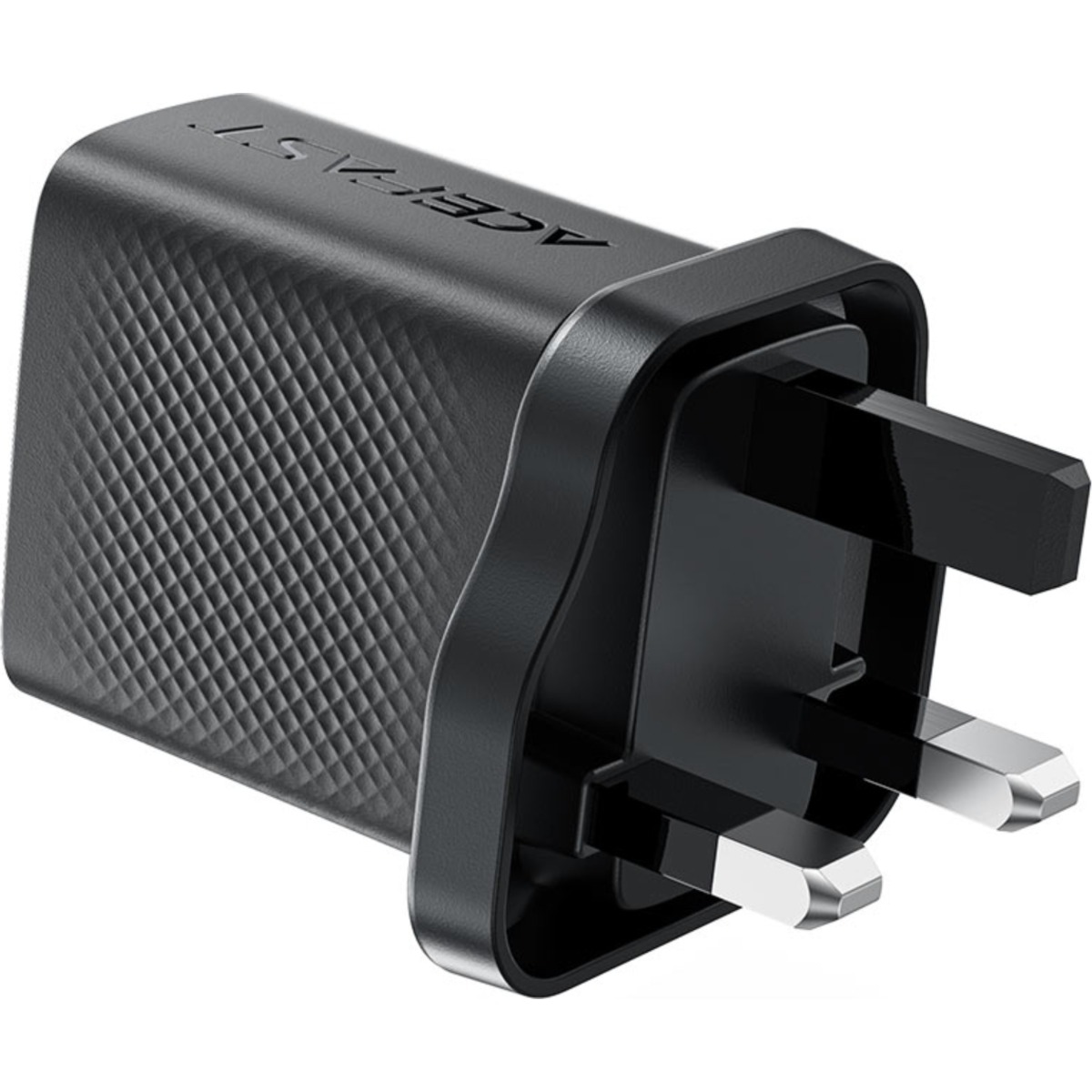 ايسفاست A99 شاحن حائط ثنائي المنافذ USB-C وUSB-A بتقنية نيتريد الغاليوم بقدرة 30W (المملكة المتحدة)