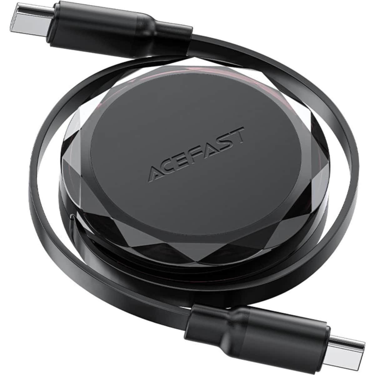 ايسفاست C13-03 كابل مزدوج قابل للسحب USB-C إلى USB-C - أسود