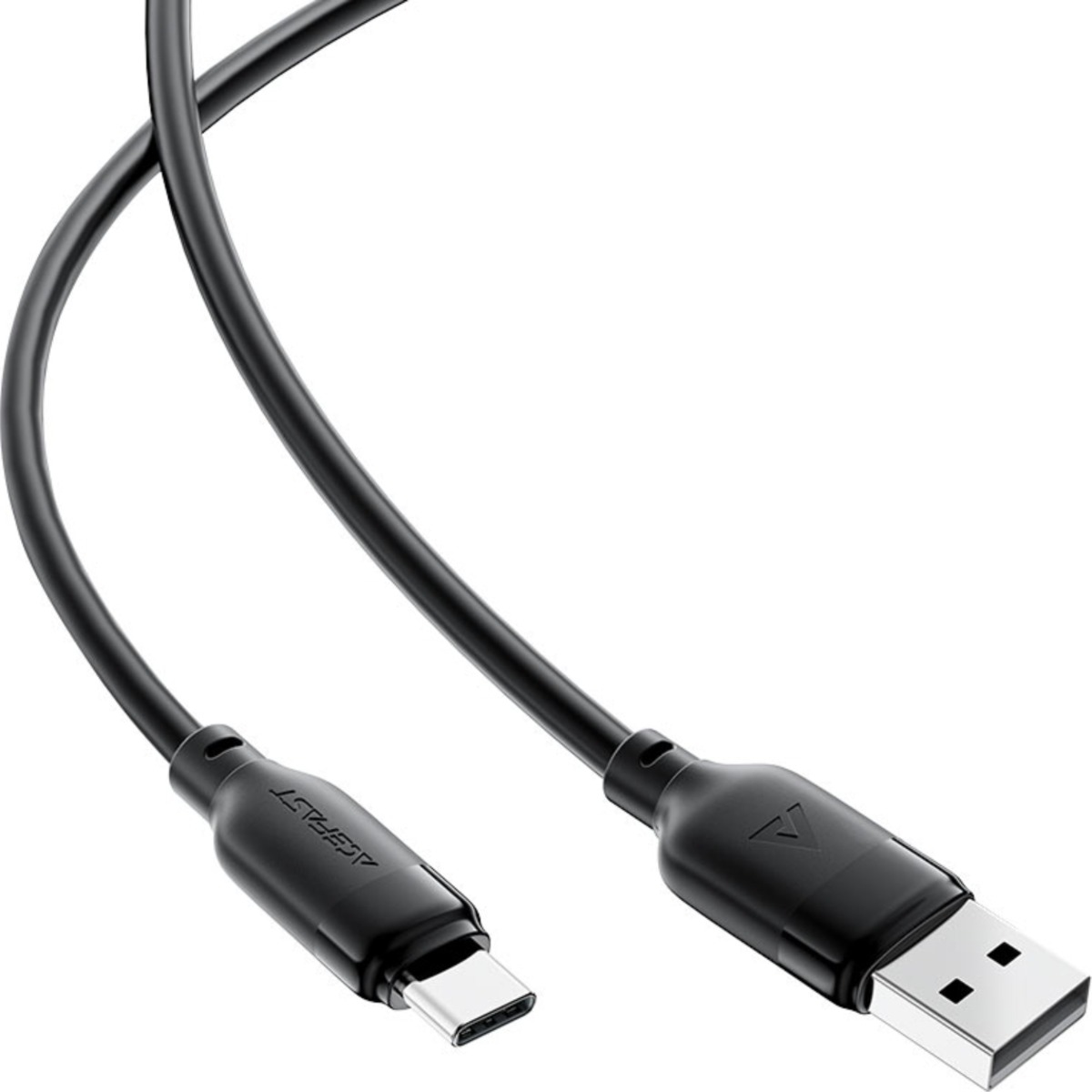 ايسفاست C16-04 كابل من المطاط الحراري TPE بمنفذ USB-A إلى USB-C - أسود