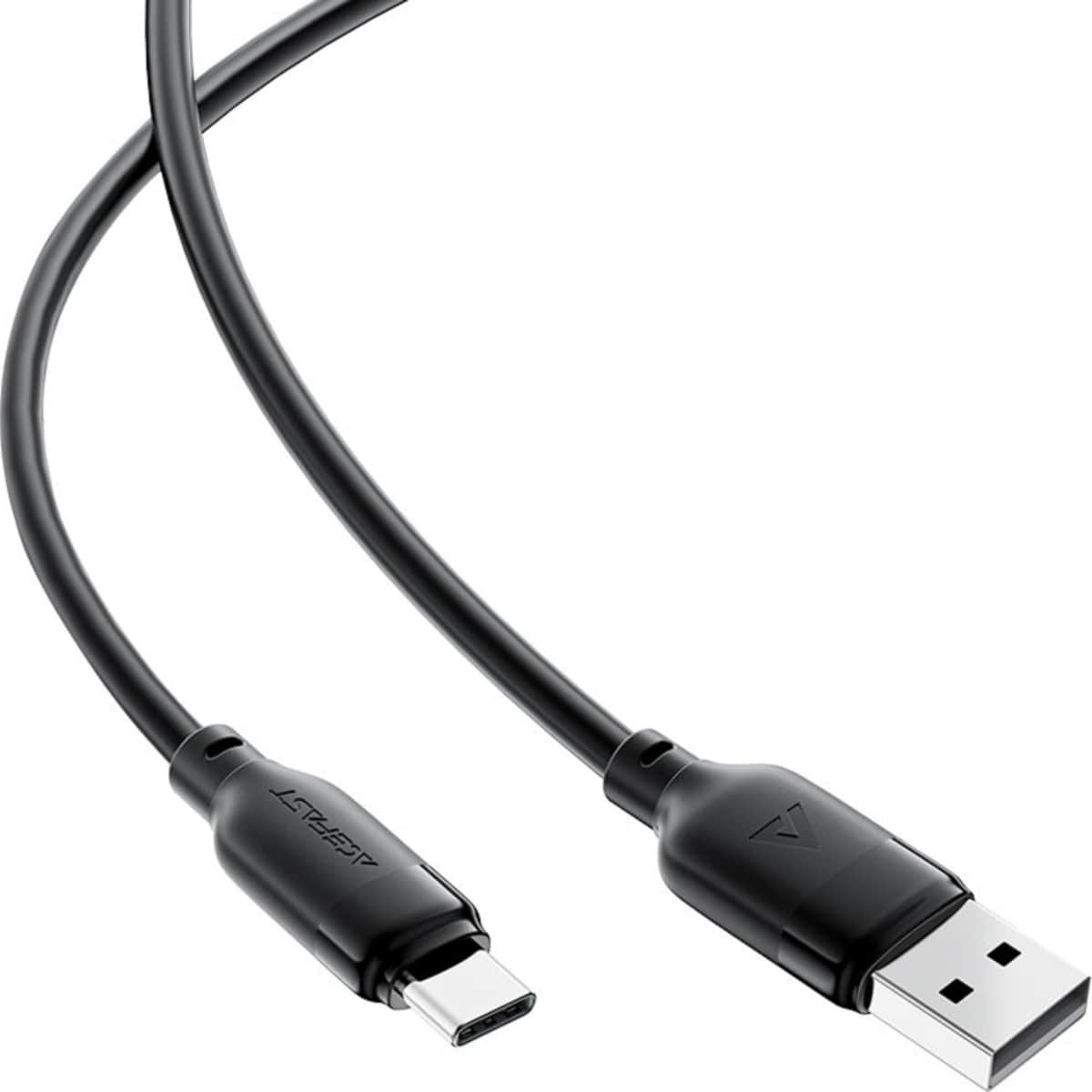 Acefast Black C16-04 TPE USB-A to USB-C Cable