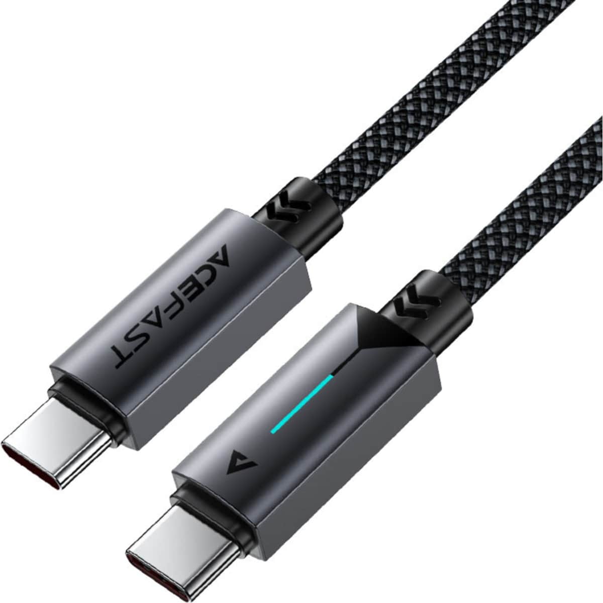 Acefast Black C19-03 60W USB-C to USB-C Fast Charging Cable