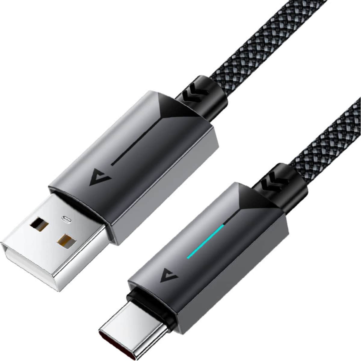 Acefast Black C19-04 USB-A to USB-C Fast Charging Cable