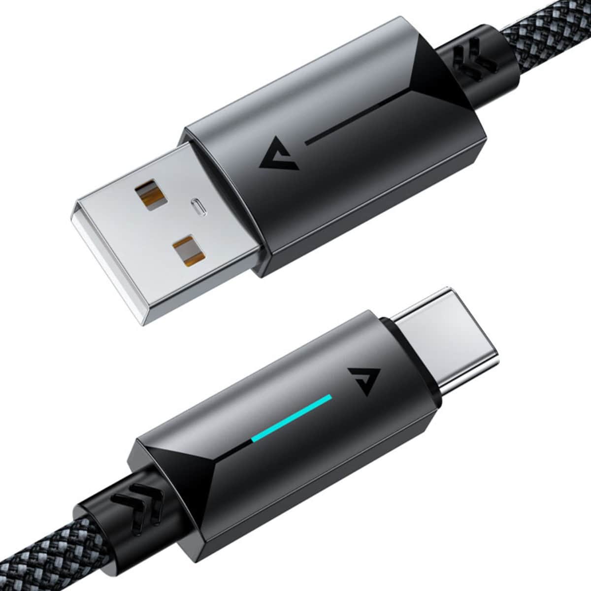 Acefast Black C19-04 USB-A to USB-C Fast Charging Cable