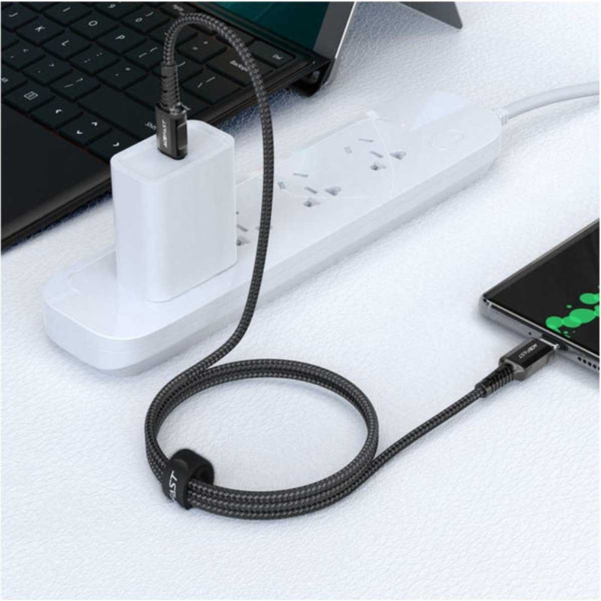 ايسفاست C20-03 كابل USB-C إلى USB-C - أسود