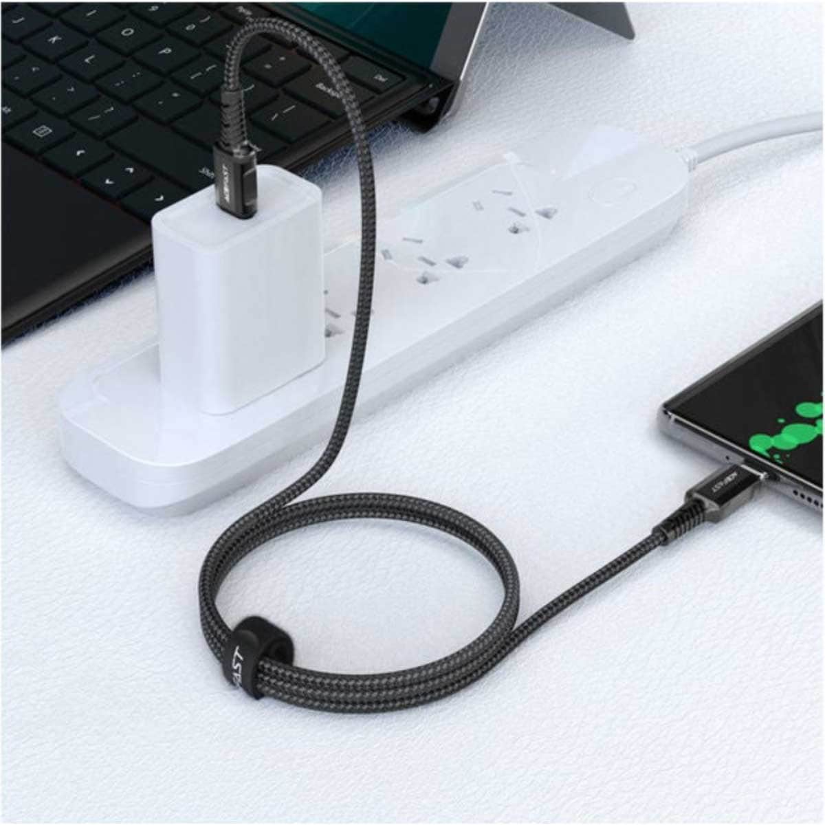 ايسفاست C20-03 كابل USB-C إلى USB-C - أسود
