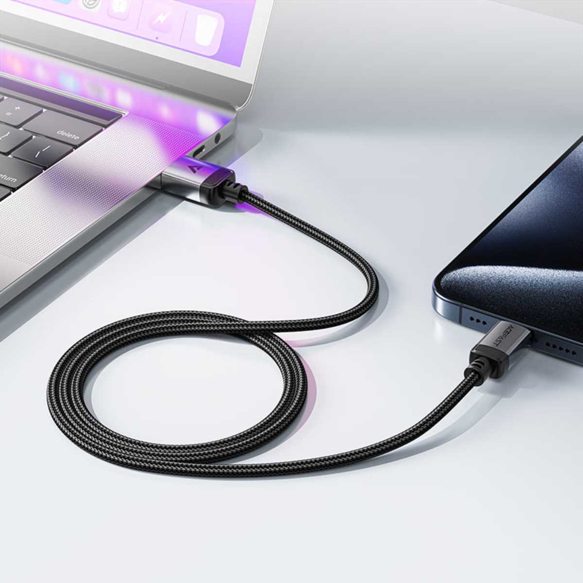 ايسفاست C20-04 كابل USB-A إلى USB-C - أسود