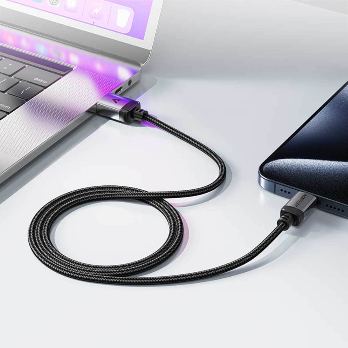 ايسفاست C20-04 كابل USB-A إلى USB-C - أسود
