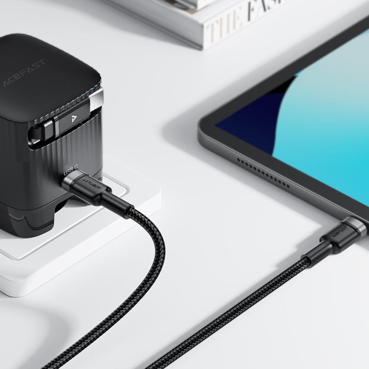 ايسفاست C22-03 كابل USB-C إلى USB-C - أسود