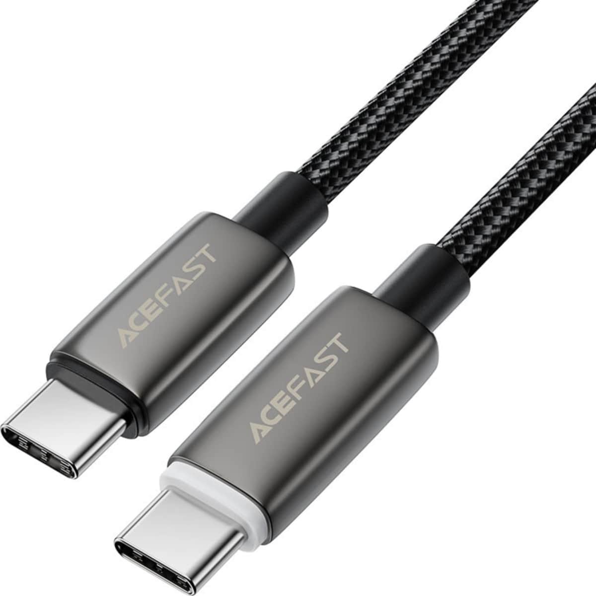 Acefast Black C23-03 Smart Power-Off USB-C to USB-C Cable