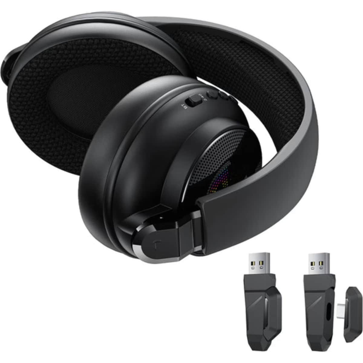 Acefast Black H15 Wireless Over Ear Gaming Headphones