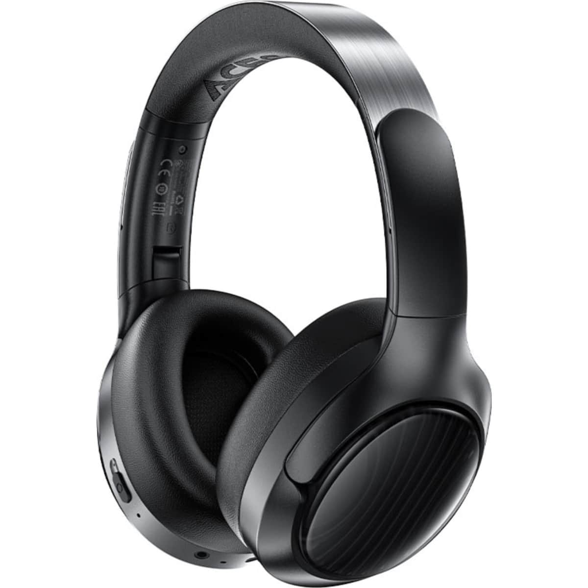 Acefast Black H5 ANC Wireless Over Ear Headphones