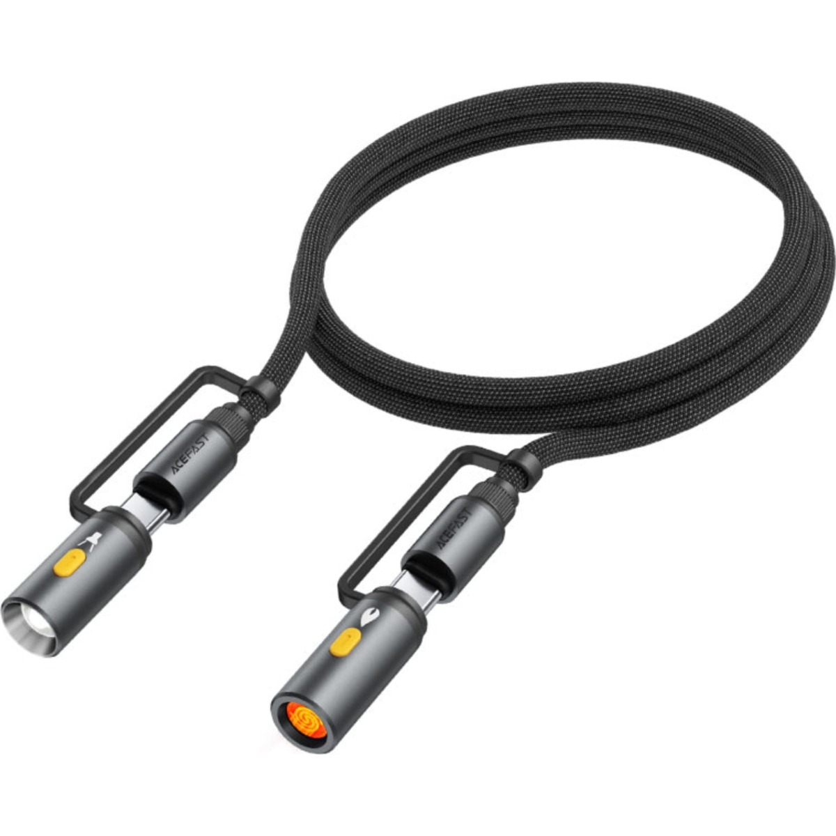 ايسفاست J4 كابل USB-C متعدد الوظائف - أسود