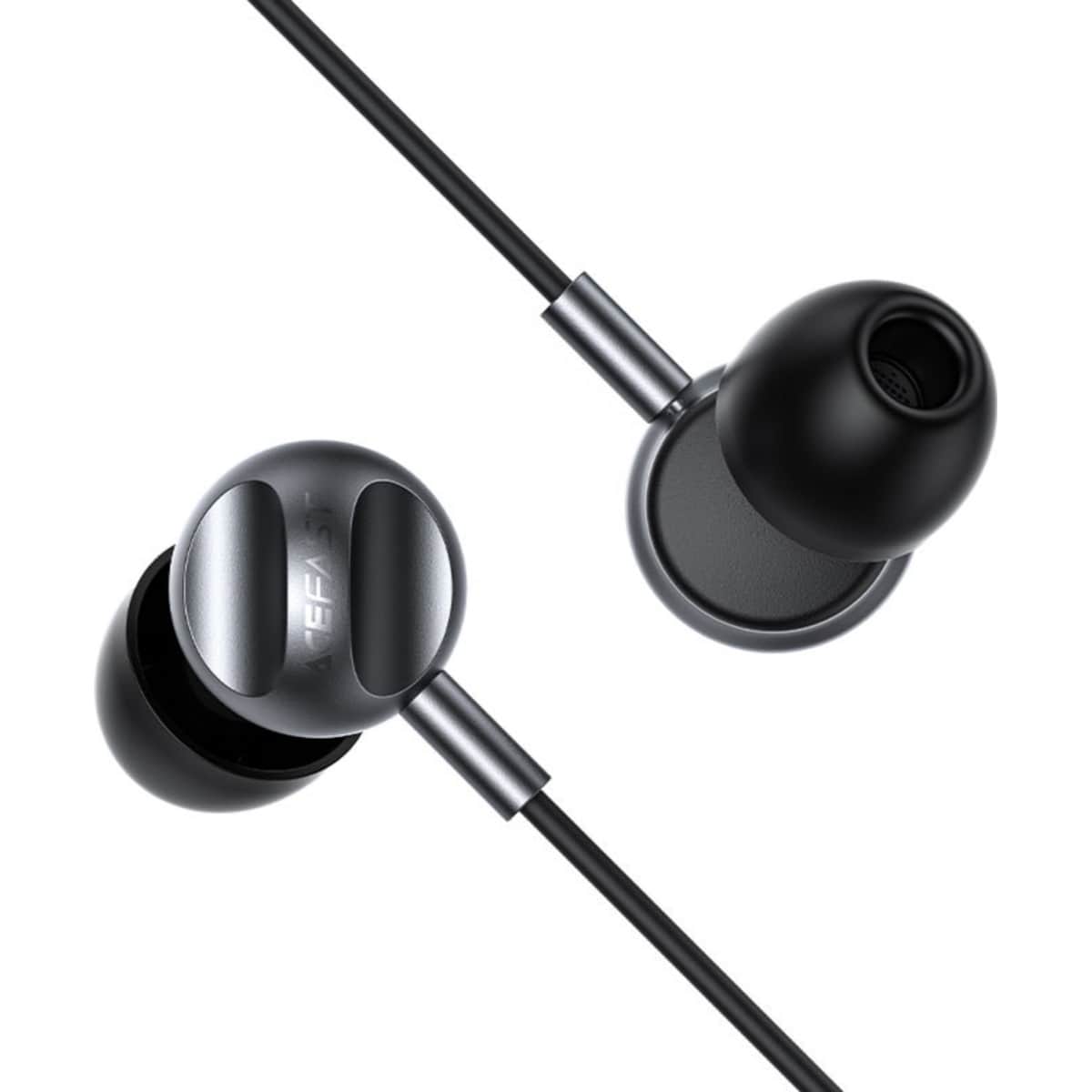 Acefast Black L6 USB-C In-Ear Wired Earphones